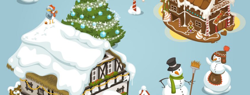 Christmas items, first set