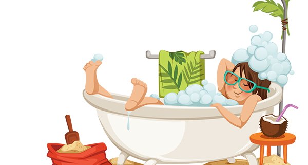 childrens book beach Illustration – Kuvittaja