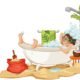 childrens book beach Illustration – Kuvittaja