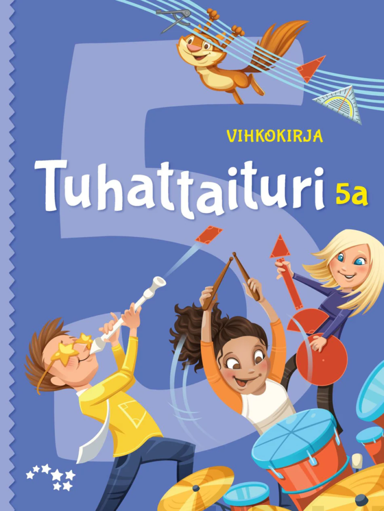 Click to show details - Tuhattaituri 5a vihkokirja (OPS16) Tuhattaituri 5a vihkokirja (OPS16) finnish illustrator kuvittaja