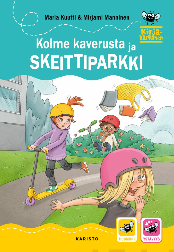 Click to show details - Kolme kaverusta ja skeittiparkki Kolme kaverusta ja skeittiparkki
