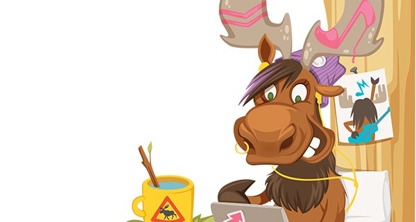 donkey character Illustration Kuvittaja