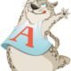 happy cat character Illustration Kuvittaja