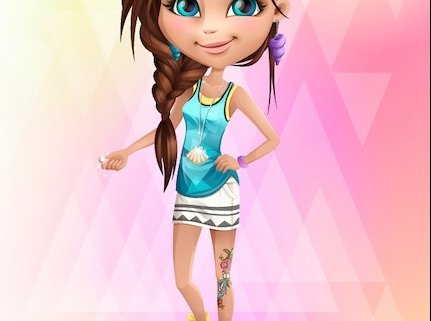 girl character Illustration – Kuvittaja